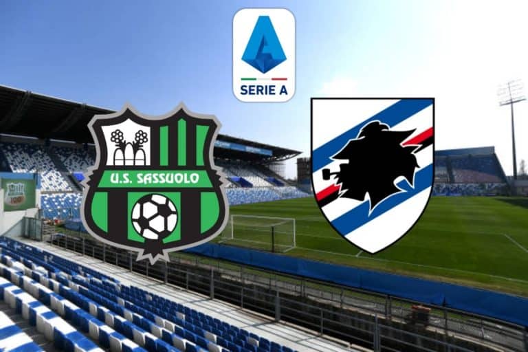 Sassuolo x Sampdoria onde assistir