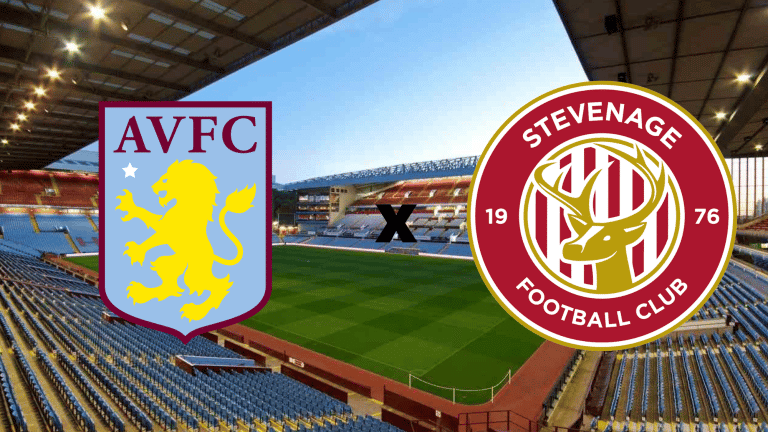 Aston Villa x Stevenage: onde assistir ao vivo, horário e escalação