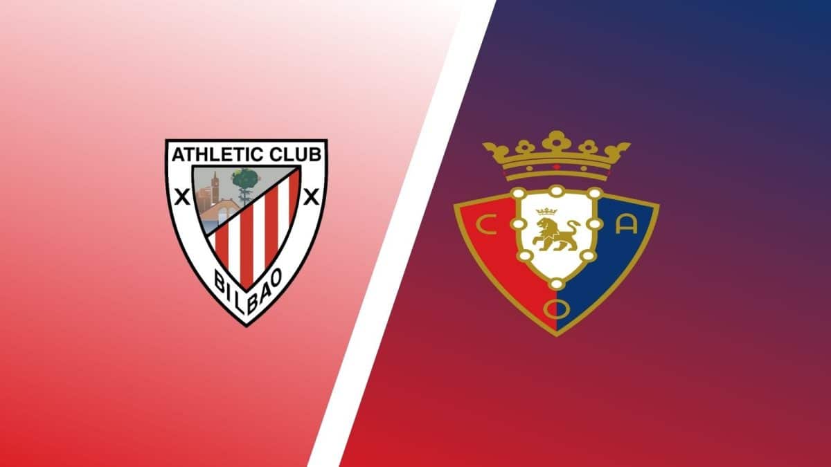 Athletic Bilbao x Osasuna onde assistir ao vivo, horário e escalações