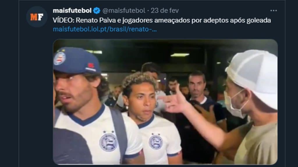 Goleada sofrida pelo Bahia repercute na imprensa europeia; confira