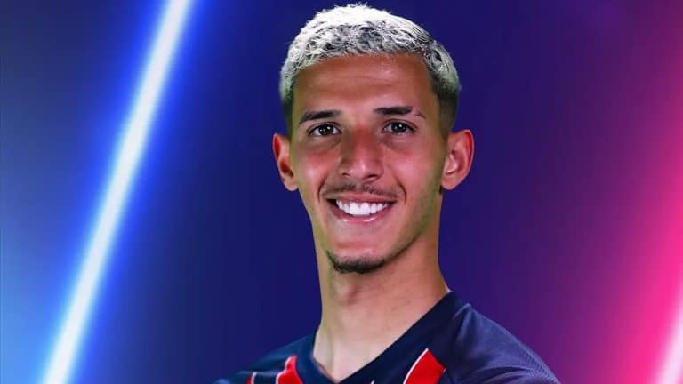 Arthur Sales é o novo reforço no ataque do Bahia. Foto: Reprodução / Twitter @ecbahia
