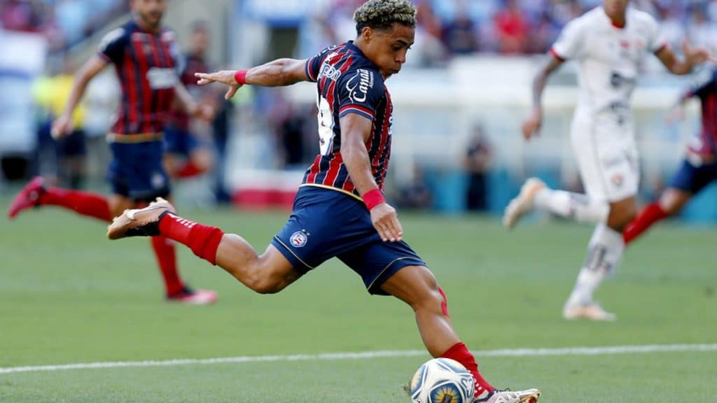 Depois do clássico, o desafio seguinte é Camboriú x Bahia. Foto: Felipe Oliveira / EC Bahia