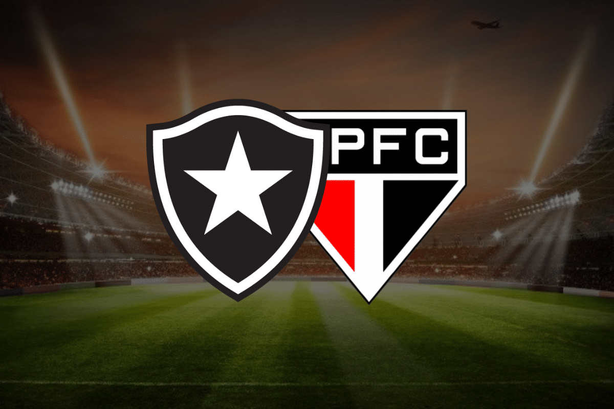 Botafogo x São Paulo onde assistir ao vivo, horário e escalações