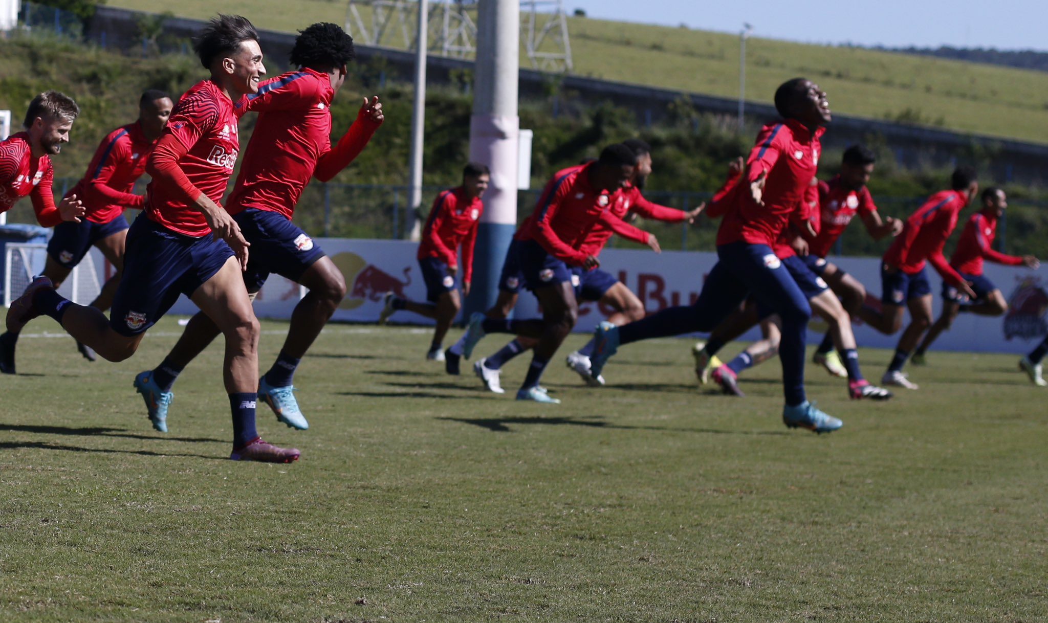 Treino Red Bull Bragantino ao vivo