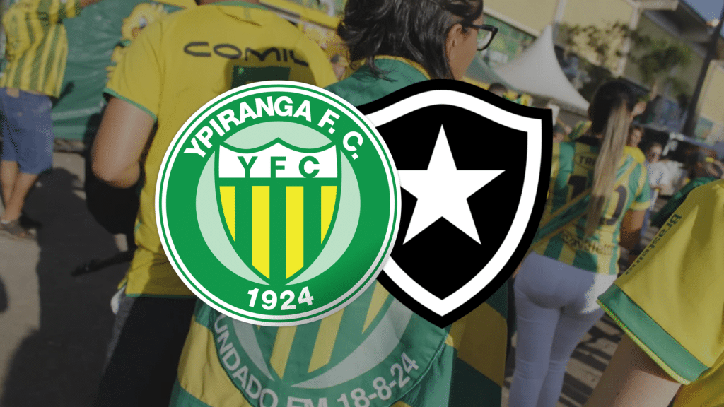 Ypiranga x Botafogo-RJ: onde assistir
