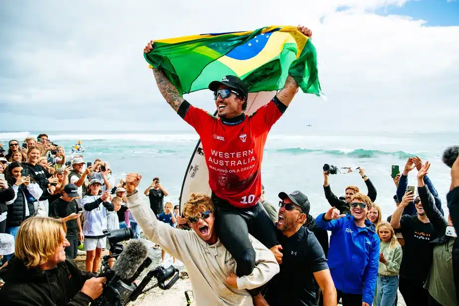 Campeão em Margaret River, Gabriel Medina se inspirou em astro da NBA