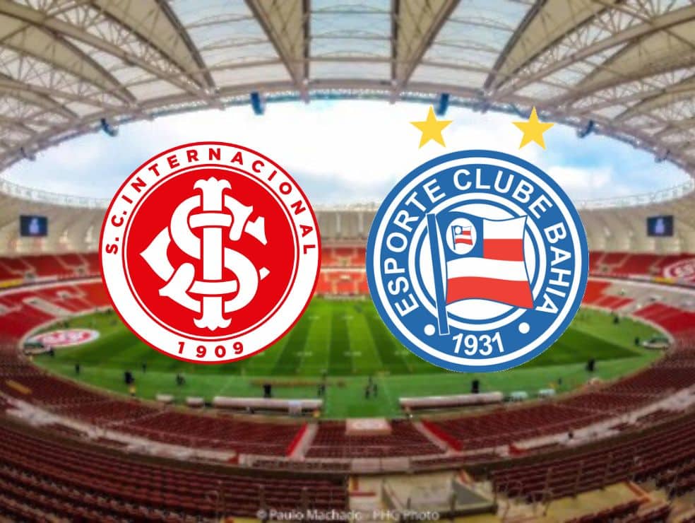 Internacional x Bahia: onde assistir ao vivo, horário e escalações