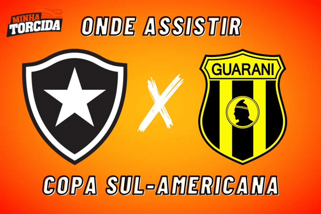 Botafogo x Guaraní-PR: onde assistir ao vivo, horário e escalações