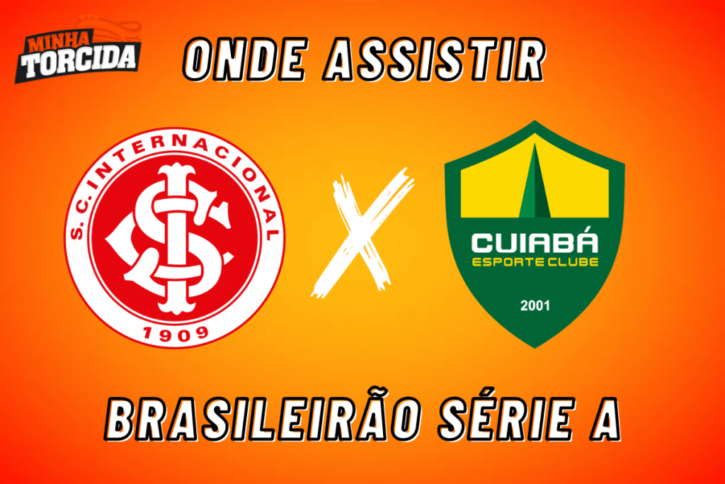 Internacional x Cuiabá: onde assistir ao vivo, horário e escalações