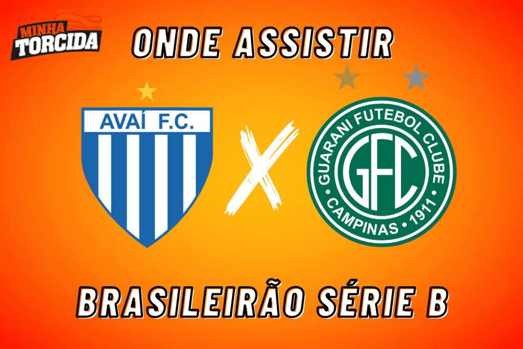 Avaí x Guarani: onde assistir ao vivo, horário e escalações