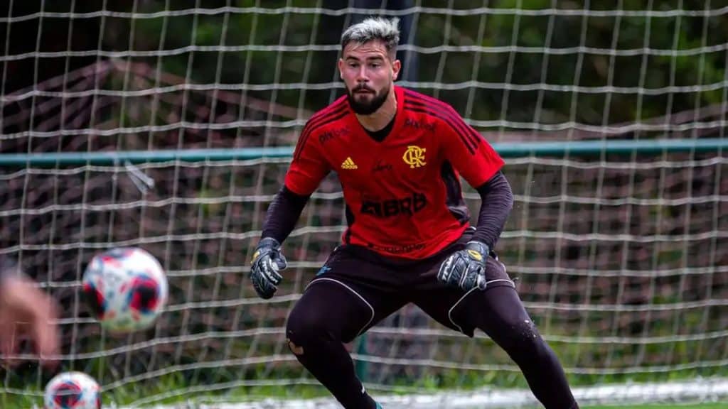 Destaque do Flamengo, goleiro Matheus Cunha já passou por um grande clube do futebol brasileiro