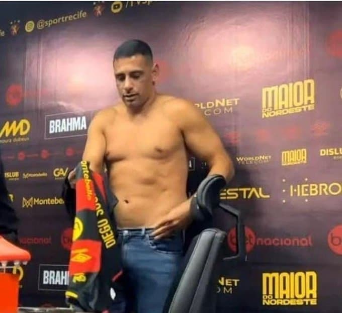 Apresentação de Diego Souza no Sport gera memes na web