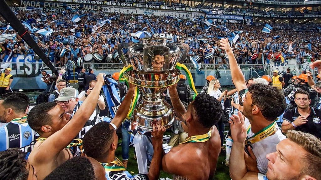 Quantas finais de Copa do Brasil o Grêmio jogou?