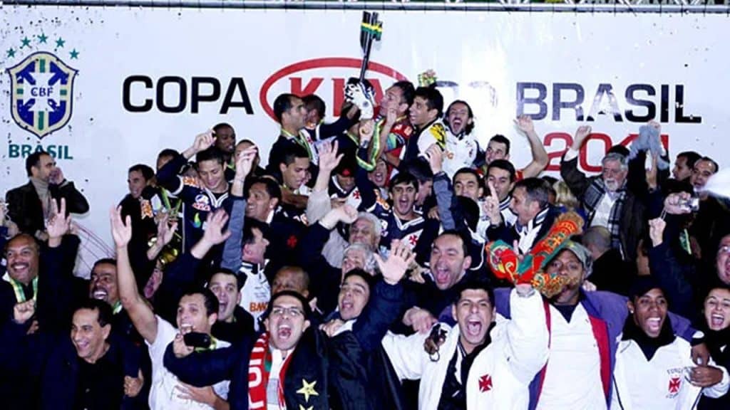 Quantas finais de Copa do Brasil o Vasco jogou em toda a sua história