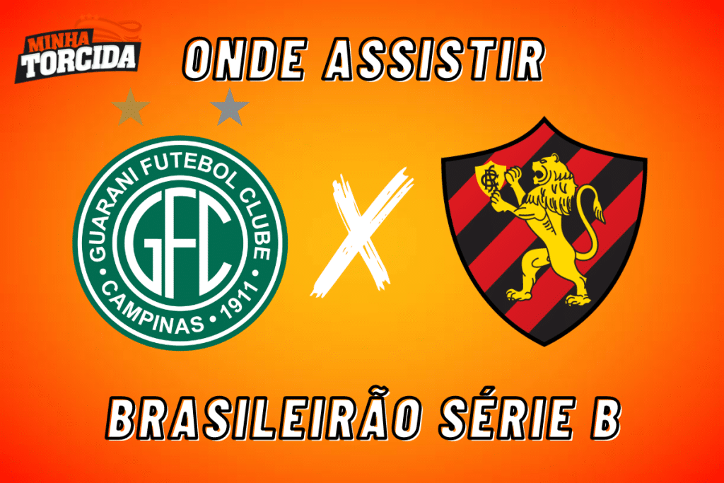 Guarani x Sport Recife: onde assistir ao vivo, horário e escalações