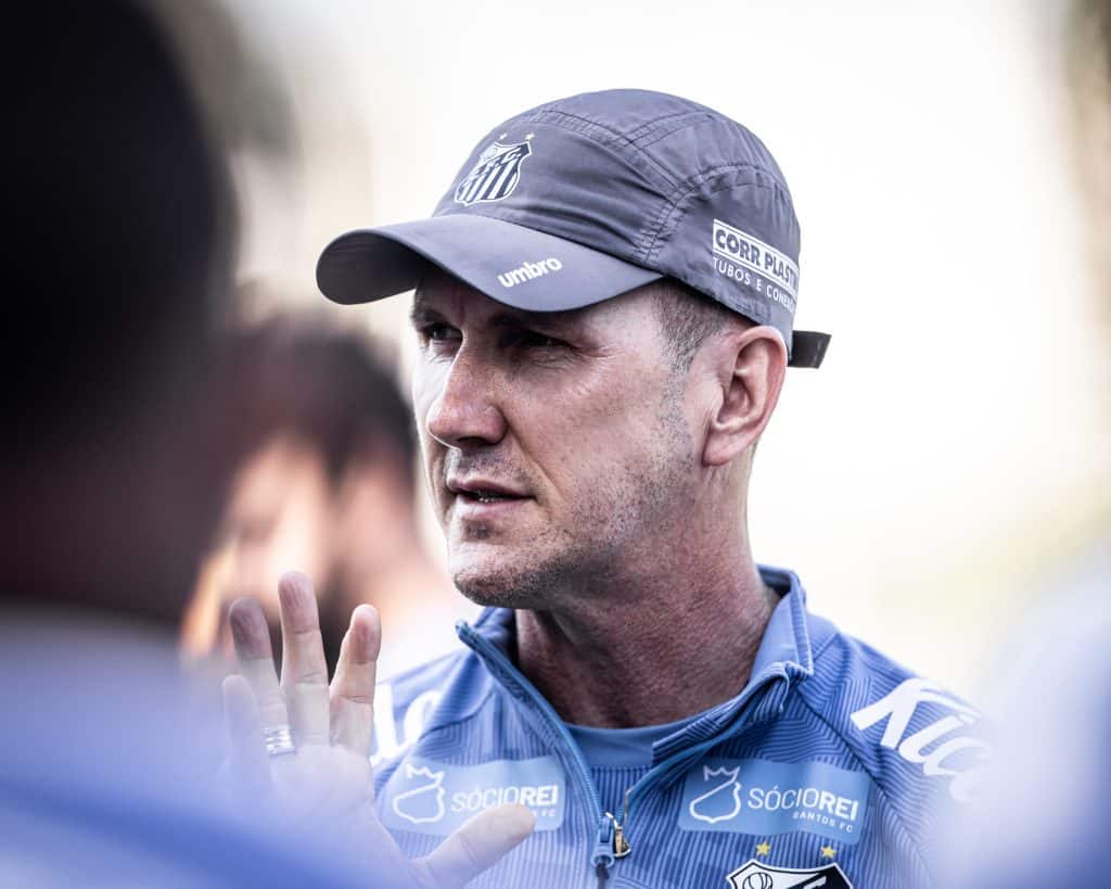 Foto: (Raul Baretta/Santos FC) - Paulo Turra dividiu opiniões no Santos