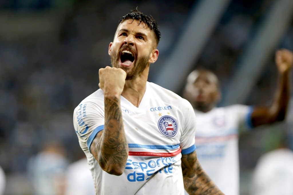 Foto: (Icon Sport) - Everaldo se envolveu em uma polêmica com outro atleta do Bahia