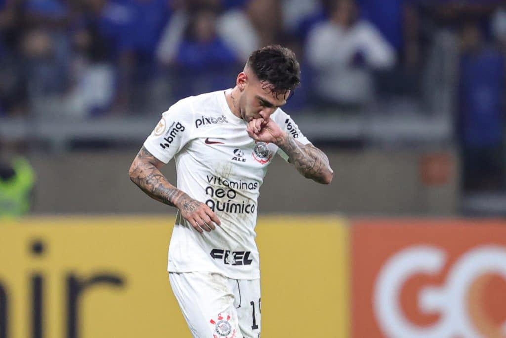 Foto: (Icon Sport) - Gustavo Mosquito fez um desabafo no Corinthians