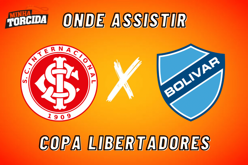 Saiba onde assistir AO VIVO o jogo do Inter x Bolívar hoje, 29/08