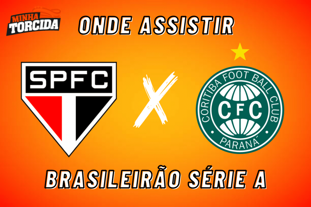 São Paulo x Coritiba: onde assistir ao vivo, horário e escalações