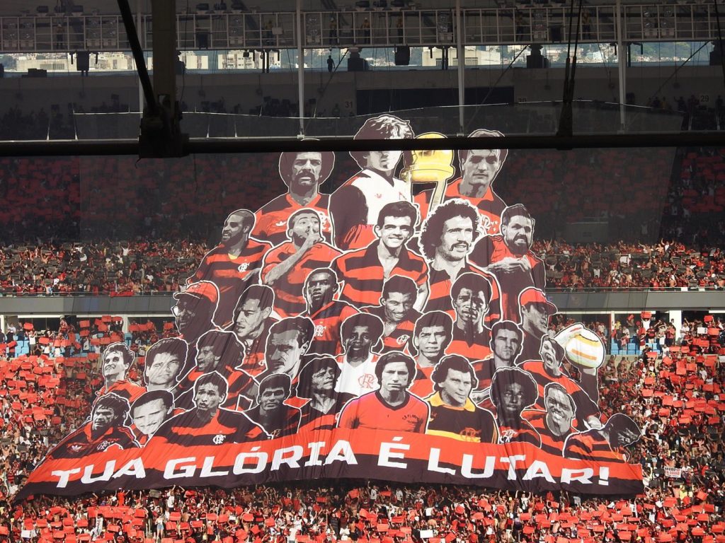 Festa na final da Copa do Brasil mostra o valor dos bandeirões