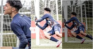 Filho do Goleiro Bruno com Eliza Samudio, Bruno Samudio é goleiro do sub-13 do Athletico-PR