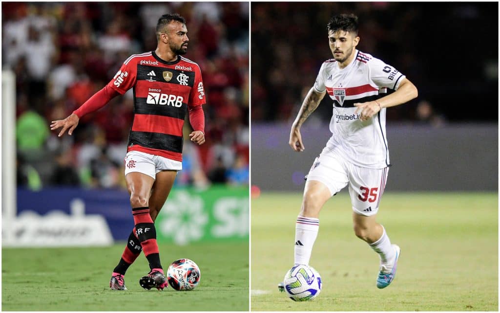 JOGA DE TERNO! Flamengo x São Paulo tem zagueiro que não foi driblado na Copa do Brasil 2023