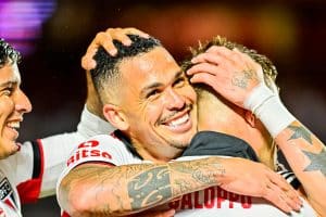 “Queria agradecer ao Flamengo”, atacante do São Paulo zoa rival após final da Copa do Brasil