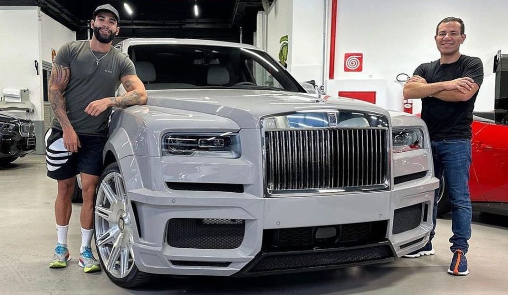 Foto: (Reprodução/Instagram) - Gusttavo Lima comprou o mesmo carro de Cristiano Ronaldo