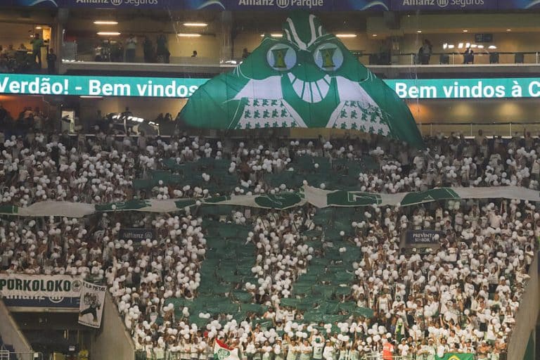 FIZERAM ISTO MESMO! Torcida do Palmeiras INOVA e protesto CRIATIVO chama a atenção